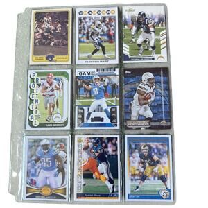 Los Angeles / San Diego Chargers set of 9